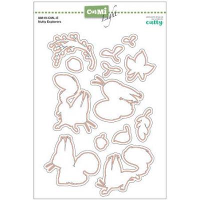 Impronte d'Autore Cutting Dies - Nutty Explorers